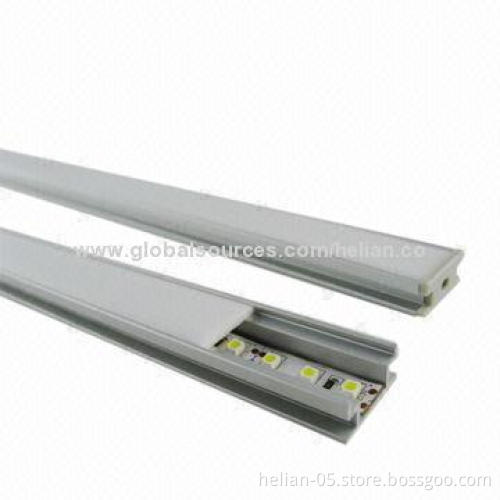 Flat Recessed Aluminum LED Profile for LED Strip Light SMD 3528/5050 LED; Lengths Can be Customized
